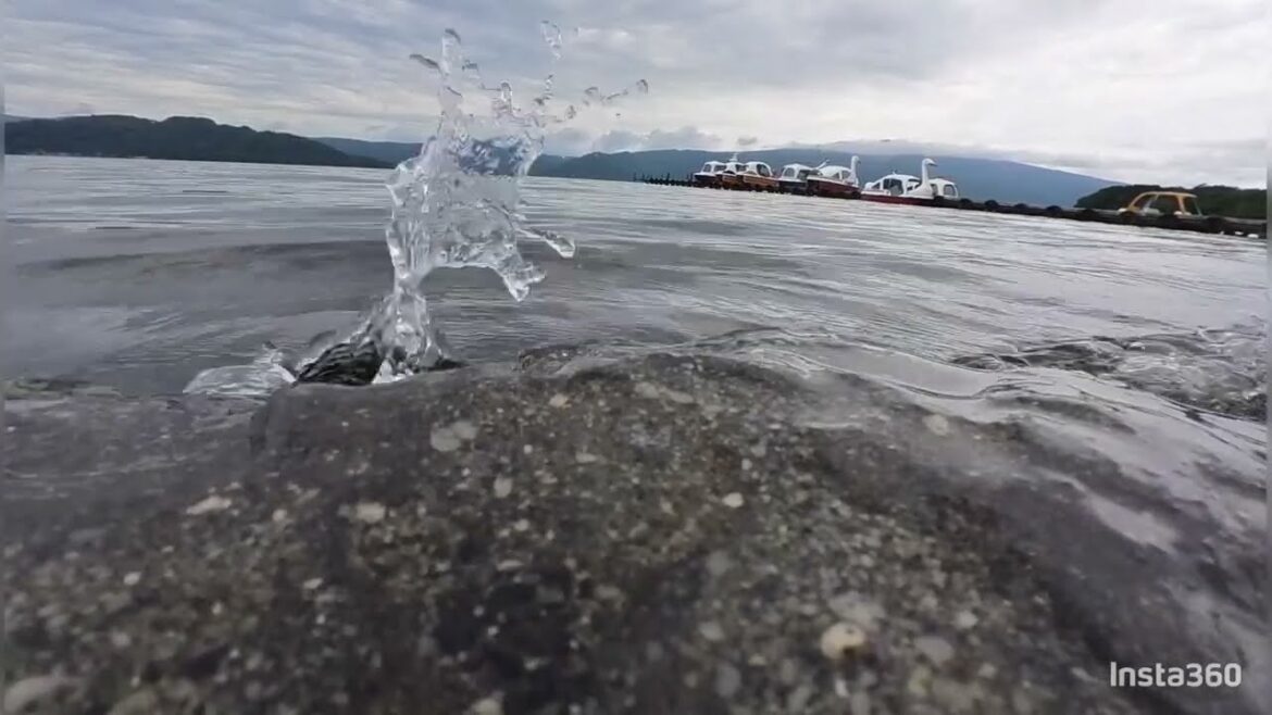 【北海道旅】掘れば掘るほど温泉が湧き出る屈斜路湖の砂湯 hokkaido trip insta360 GO 3