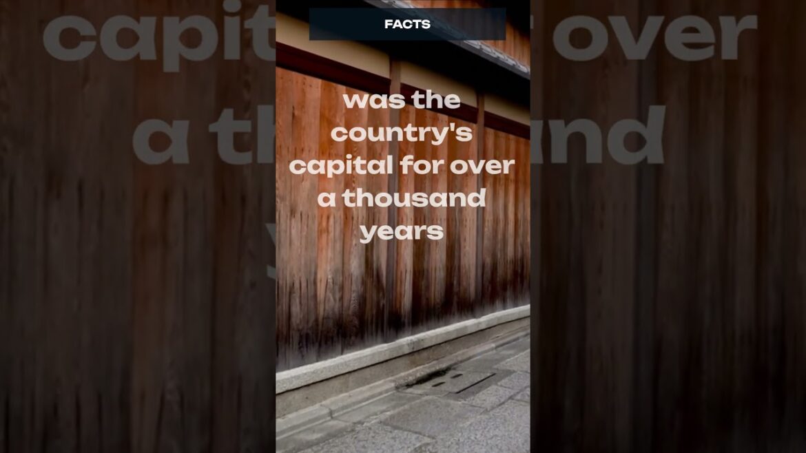 The city of Kyoto, Japan #facts #travel #shorts