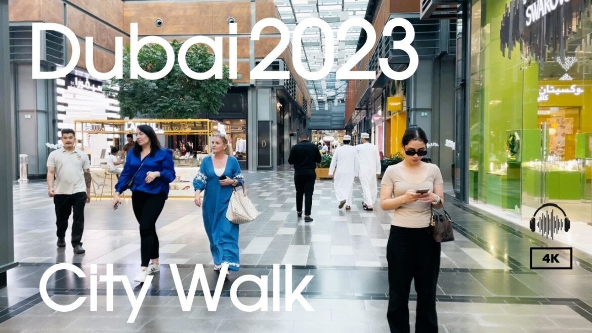 City Walk Dubai 🇦🇪 I Evening Walking Tour I 4K I United Arab Emirates City Walk Dubai 🇦🇪 I Evening Walking Tour I 4K I United Arab Emirates
