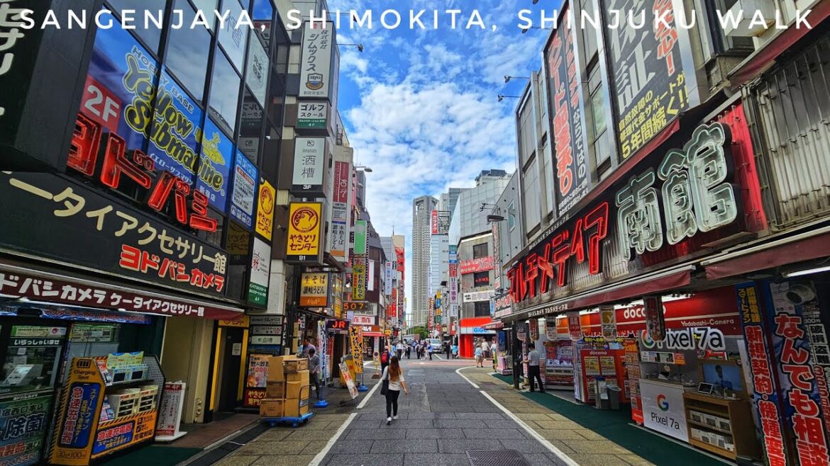 Sangenjaya & Shimokitazawa to Shinjuku - Genki Tokyo Morning Walk 🚶