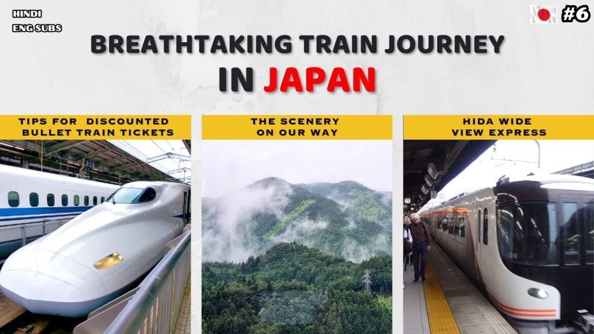 Kyoto to Japanese Alps via Nagoya in Bullet Train & Hida wide view Express