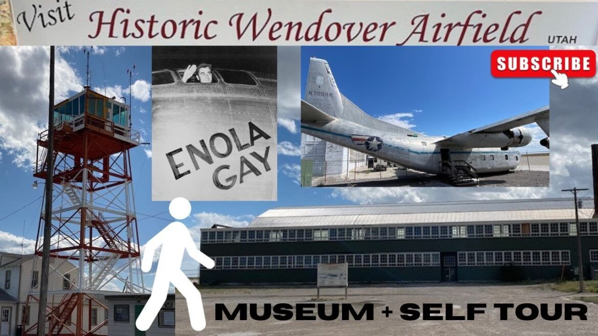 Historic WENDOVER AIRFIELD, UT – Walking Tour – 2023 – Enola Gay Hangar! Historic WENDOVER AIRFIELD, UT - Walking Tour - 2023 - Enola Gay Hangar!