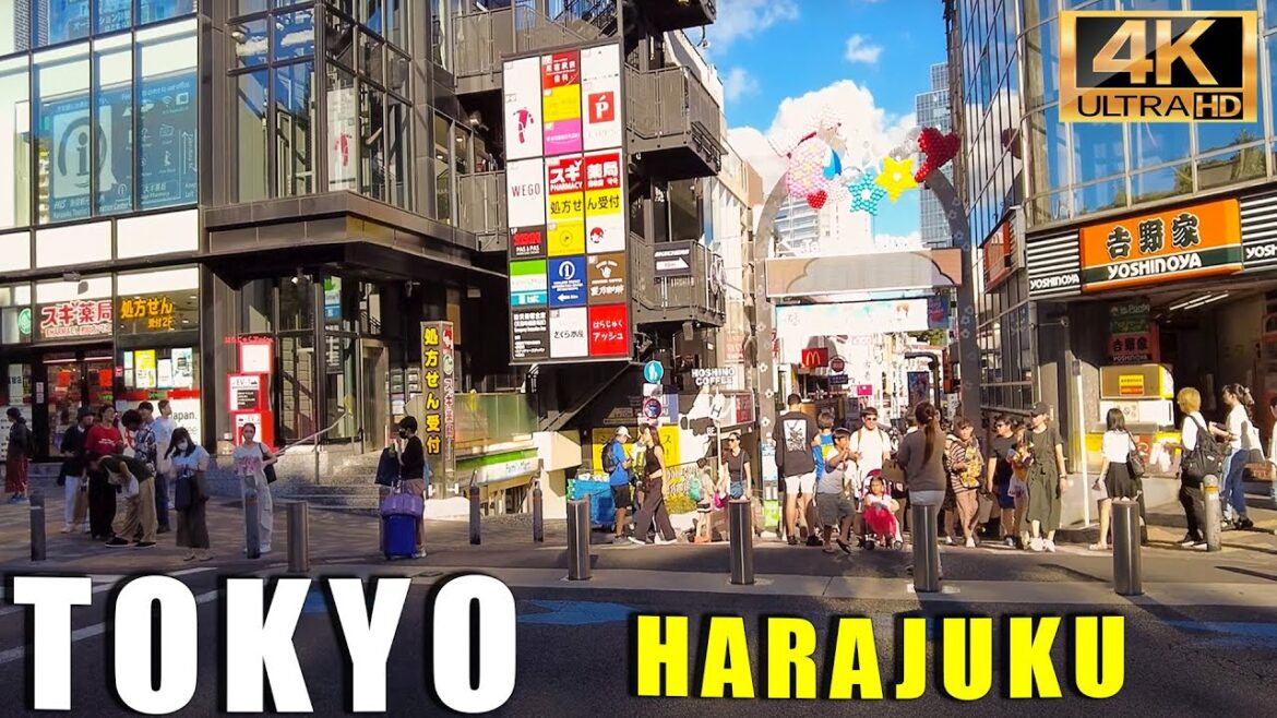 Walking as is in Harajuku where Fashion Dreams Come to Life in Tokyo – 4K Part 2 Walking as is in Harajuku where Fashion Dreams Come to Life in Tokyo - 4K Part 2