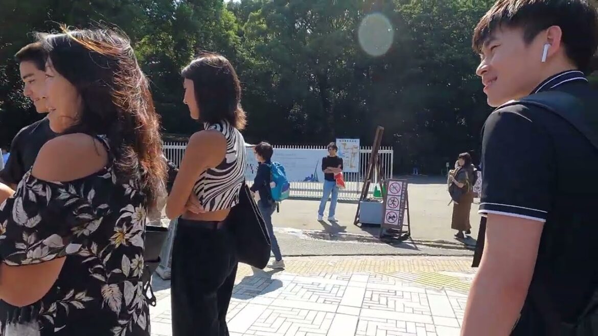 【JAPAN 4K】Walking Tour around Harajuku and Yoyogi Park【TOKYO 東京】