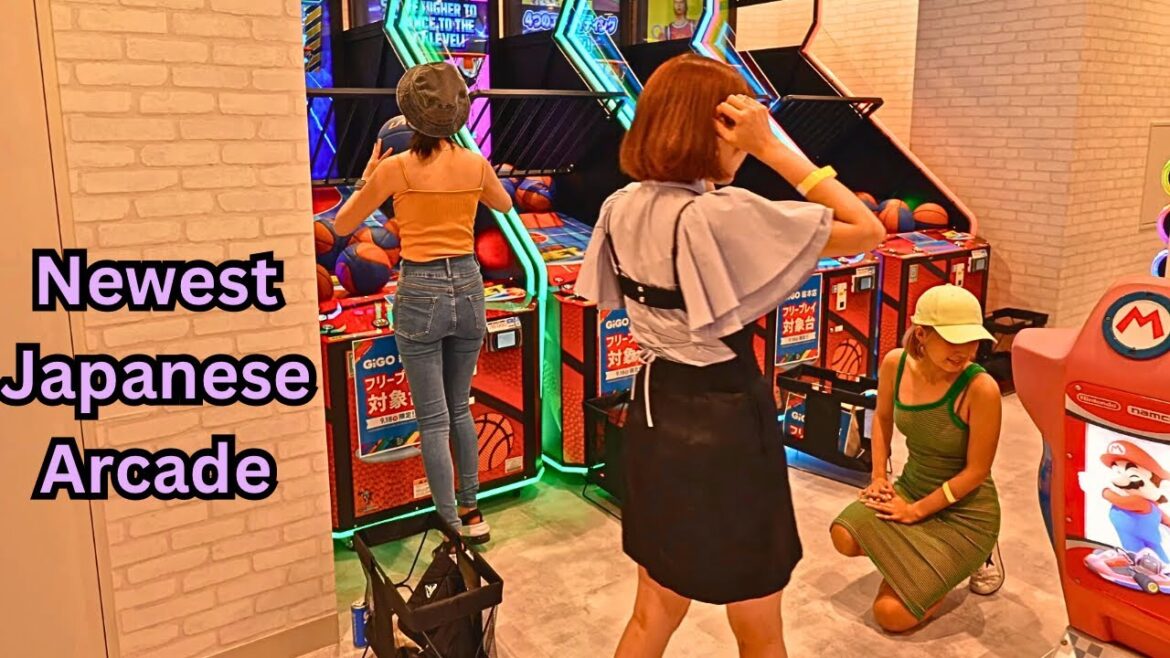 What is inside Tokyo's Newest Arcade?