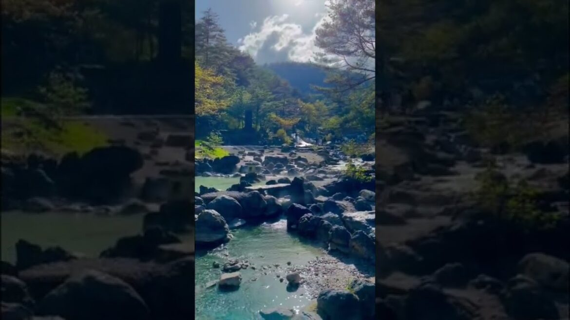 JAPAN’S NATURAL HOT SPRING #Shorts