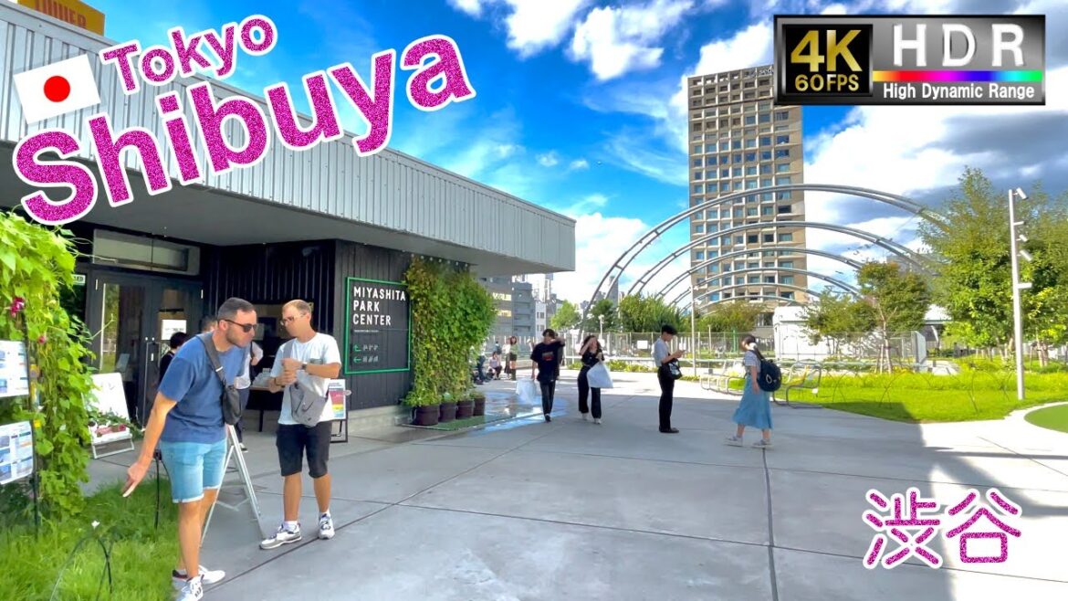 [Shibuya Miyashita Park Walk 4K 60fps HDR]  -Tokyo Japan- September 2023 Shibuya tour ｜ 2023年9月 渋谷観光