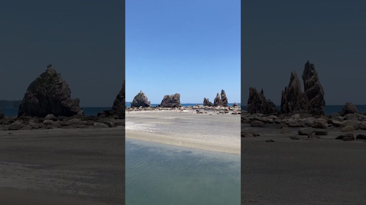 Hashikuiiwa Rocks, Travel in Japan, 橋杭岩