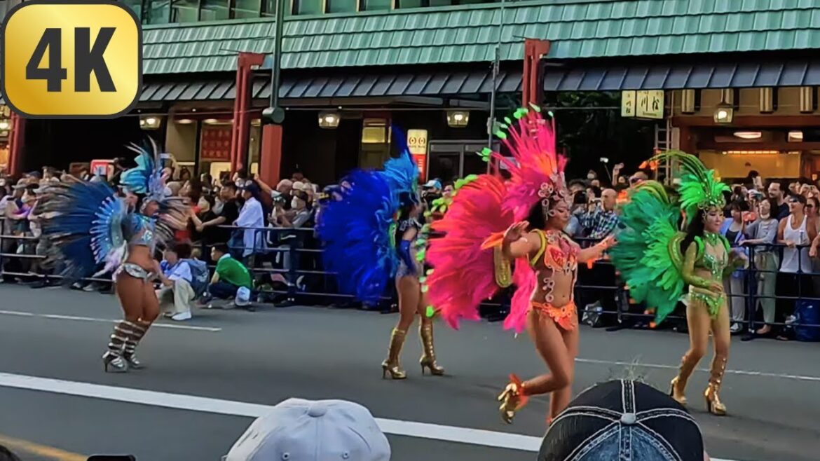 [4K] Tokyo, Japan - Dusk walking tour [Asakusa, Sumida, Skytree]