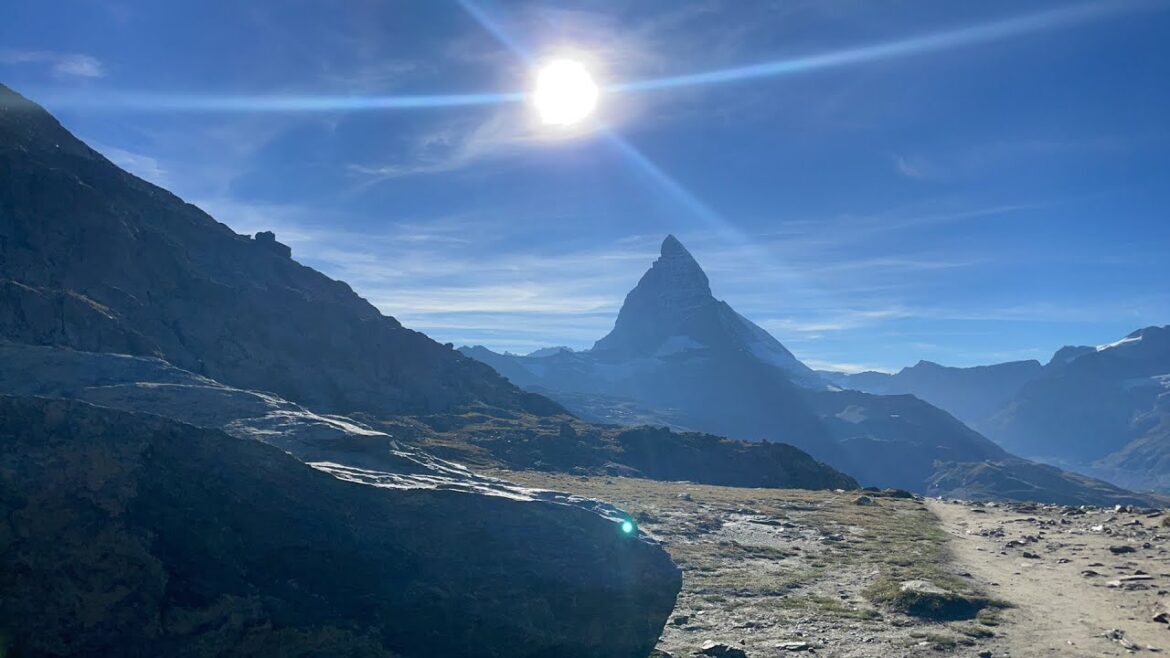 Walking the Matterhorn Trail from Rotenboden to Riffelberg | Walking in Switzerland, 4K🇨🇭Nomad Relax Walking the Matterhorn Trail from Rotenboden to Riffelberg | Walking in Switzerland, 4K🇨🇭Nomad Relax