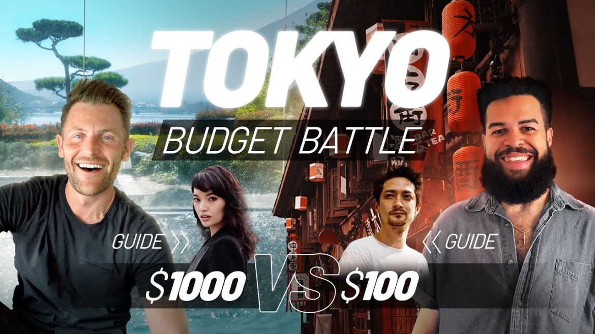 The perfect day in TOKYO (during a TYPHOON!)| Budget vs Luxury