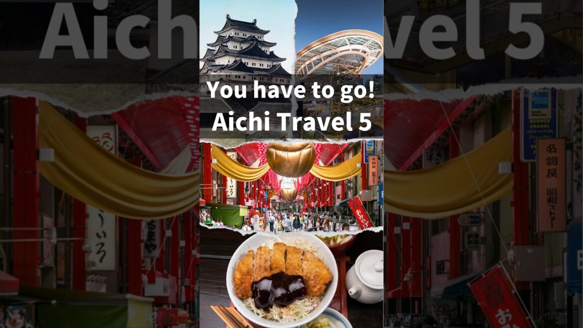 JapanAichiTravelGuide『Japanese Teaching』 5 recommended sightseeing spots in Japan Aichi #shorts