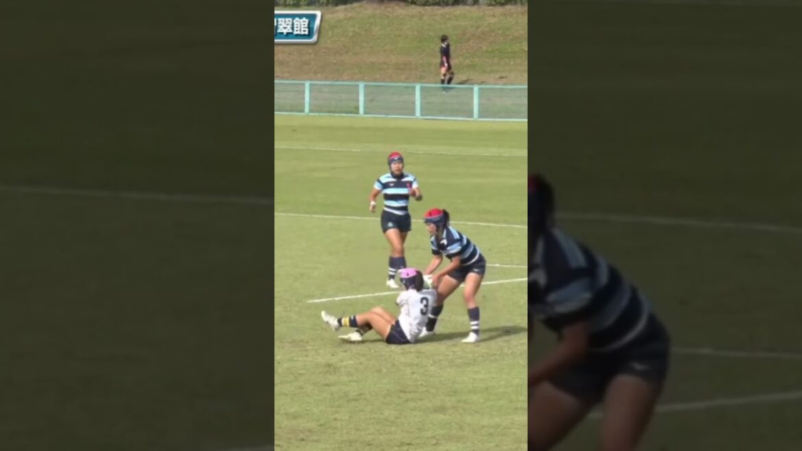 激しい中にも優しさあふれる女子ラグビー～石見智翠館～