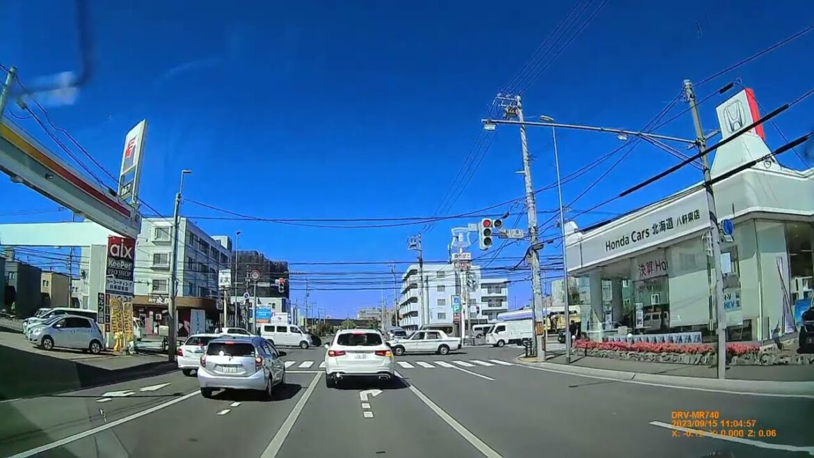 日本ドライブ動画～札幌 西区 環状通り編2～ 2023年9月26日