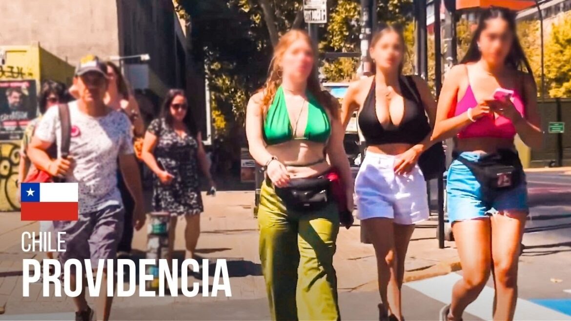 PROVIDENCIA STREETS Raw VIEWS of CHILEANS Walking Tour 2023 #Providencia #Santiago #Chile