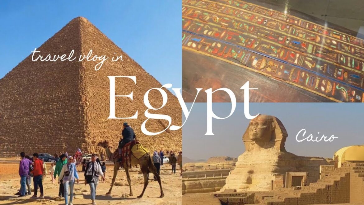 [48 hours in Cairo, Egypt🐪] Ultimate itinerary🇪🇬Getting scammed🌵Pyramid & Egyptian Museum
