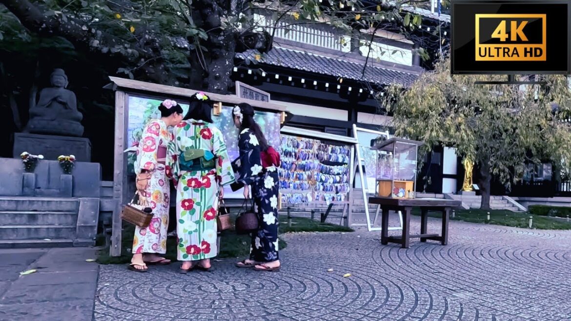 [4K] Kamakura, Japan - Beautiful shrines and gardens Walking tour