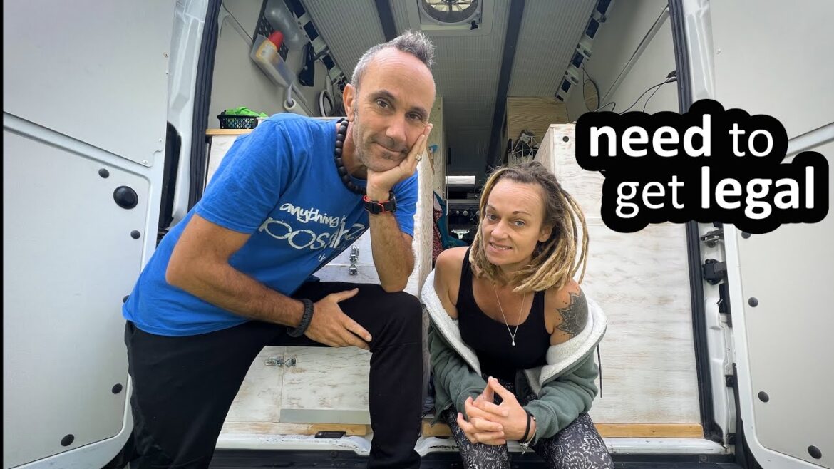 WE NEED TO GET THIS VAN LEGAL.. TIME IS RUNNING OUT -  VAN LIFE EUROPE.. (GERMANY)