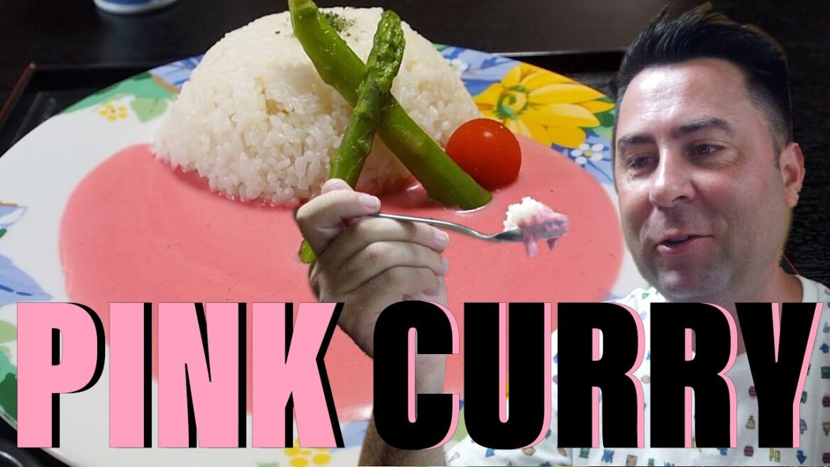 Japan's secret unique food item - Pink Curry in Tottori