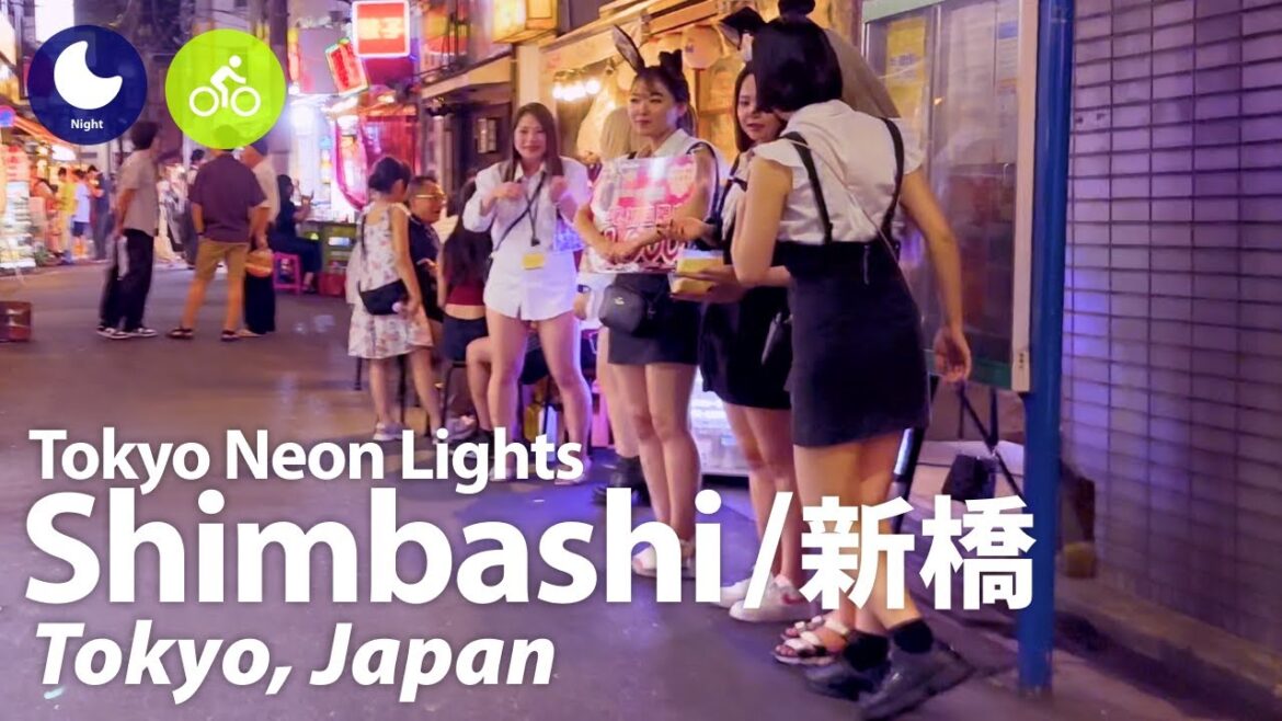 ⁴ᴷ Tokyo: Shimbashi Station (新橋駅) – Japan Walking & Cycling Tour (September, 2023) | Street Ambience ⁴ᴷ Tokyo: Shimbashi Station (新橋駅) - Japan Walking & Cycling Tour (September, 2023) | Street Ambience