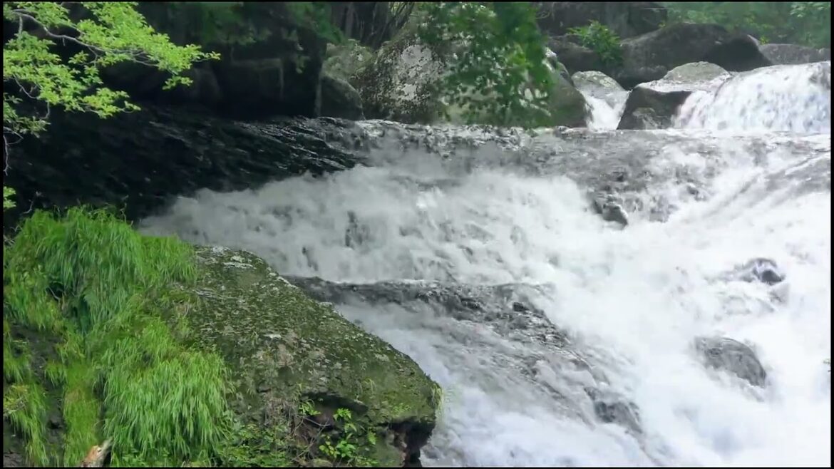 Waterfall of Oshidori in Summer, Chino, Nagano Prefecture, Japan