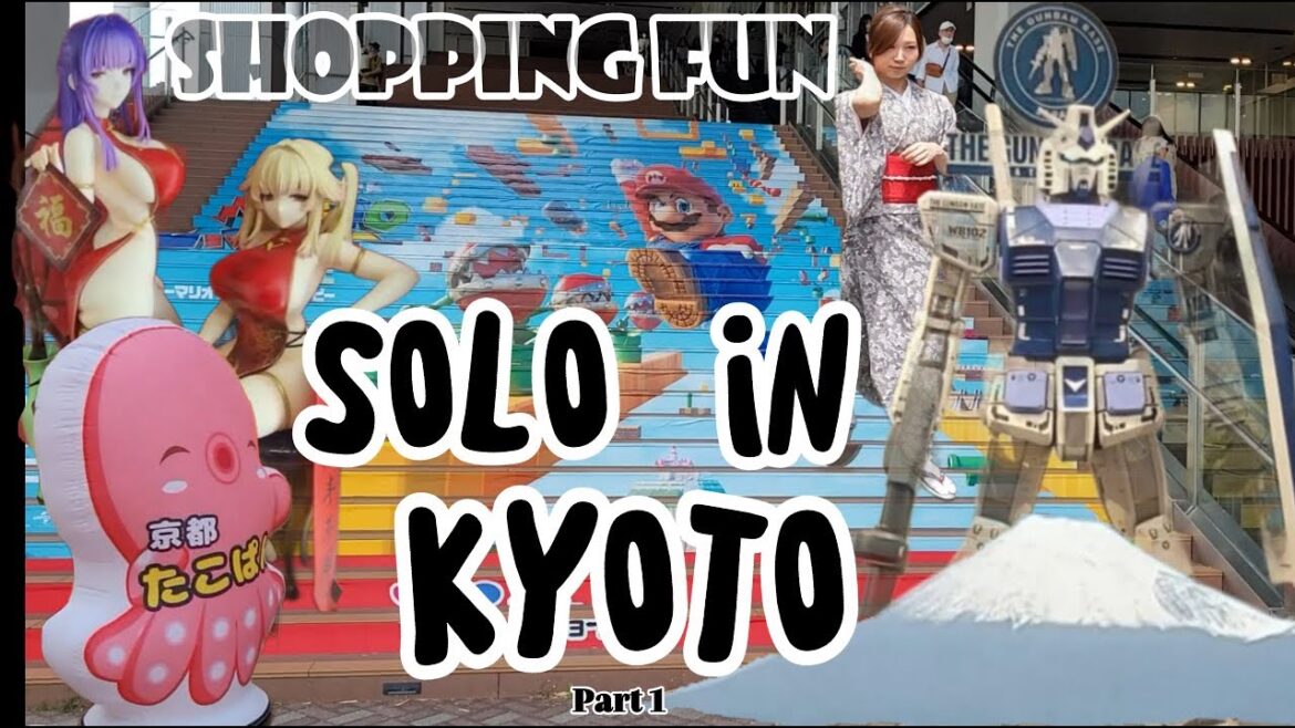Solo in Kyoto 🇯🇵 No shrines in this video. kyoto, Japan Part 1