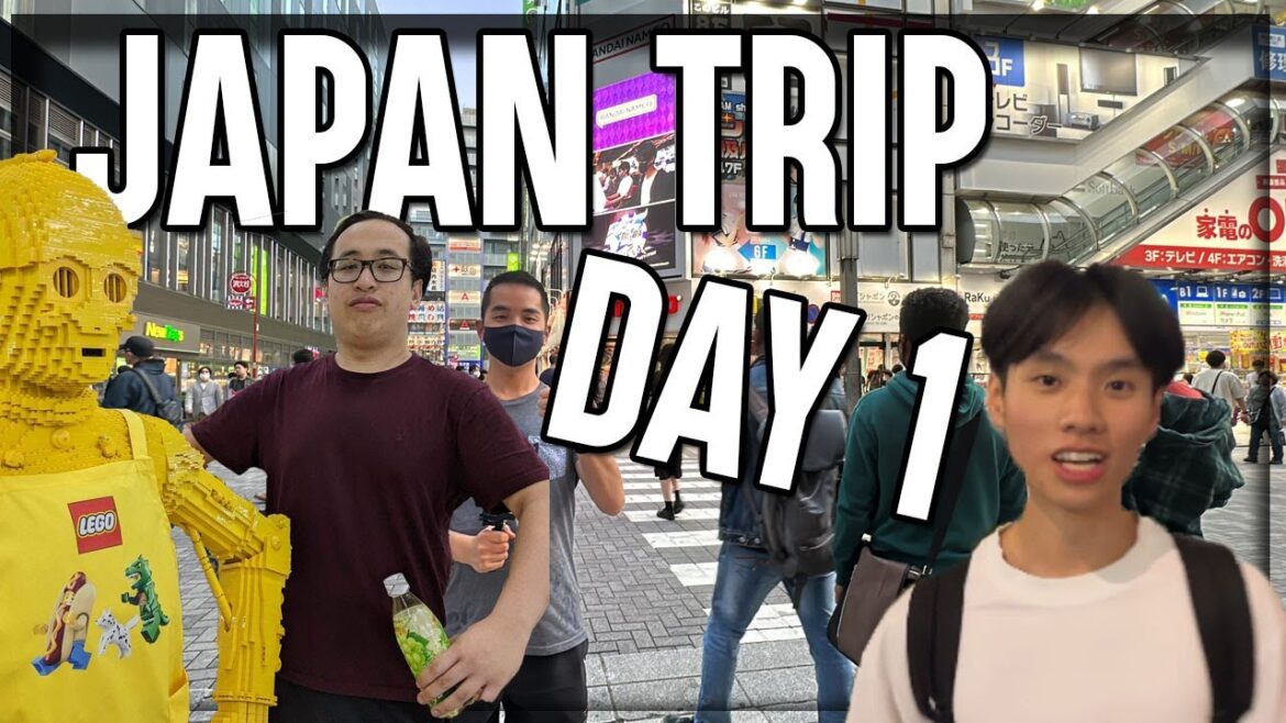 Japan Trip 2023 Day 1 「 Goonsquad in Tokyo 」