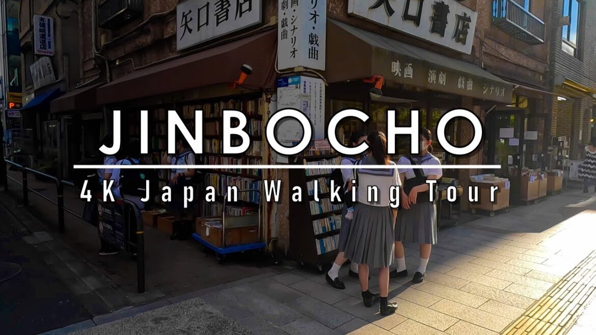 4K Japan walk in Jinbocho September 2023 4K Japan walk in Jinbocho September 2023
