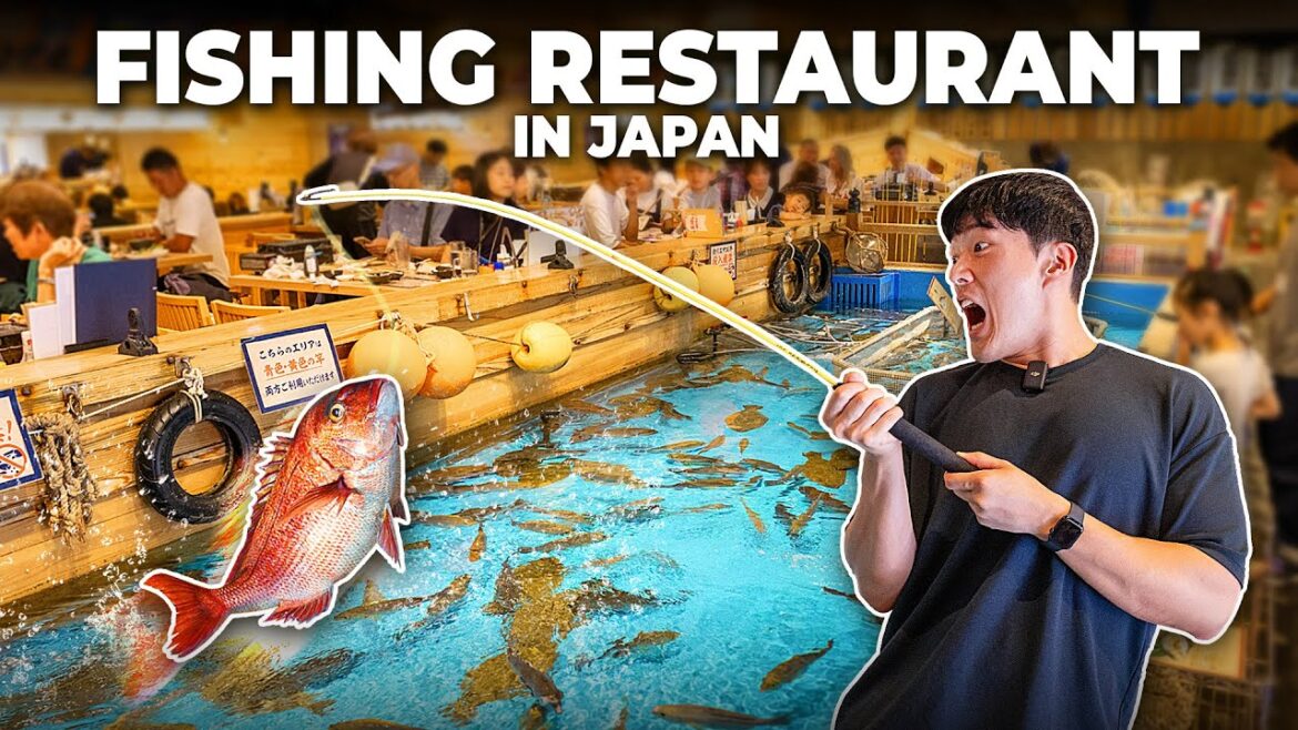 I Went to a Fishing Restaurant in Japan