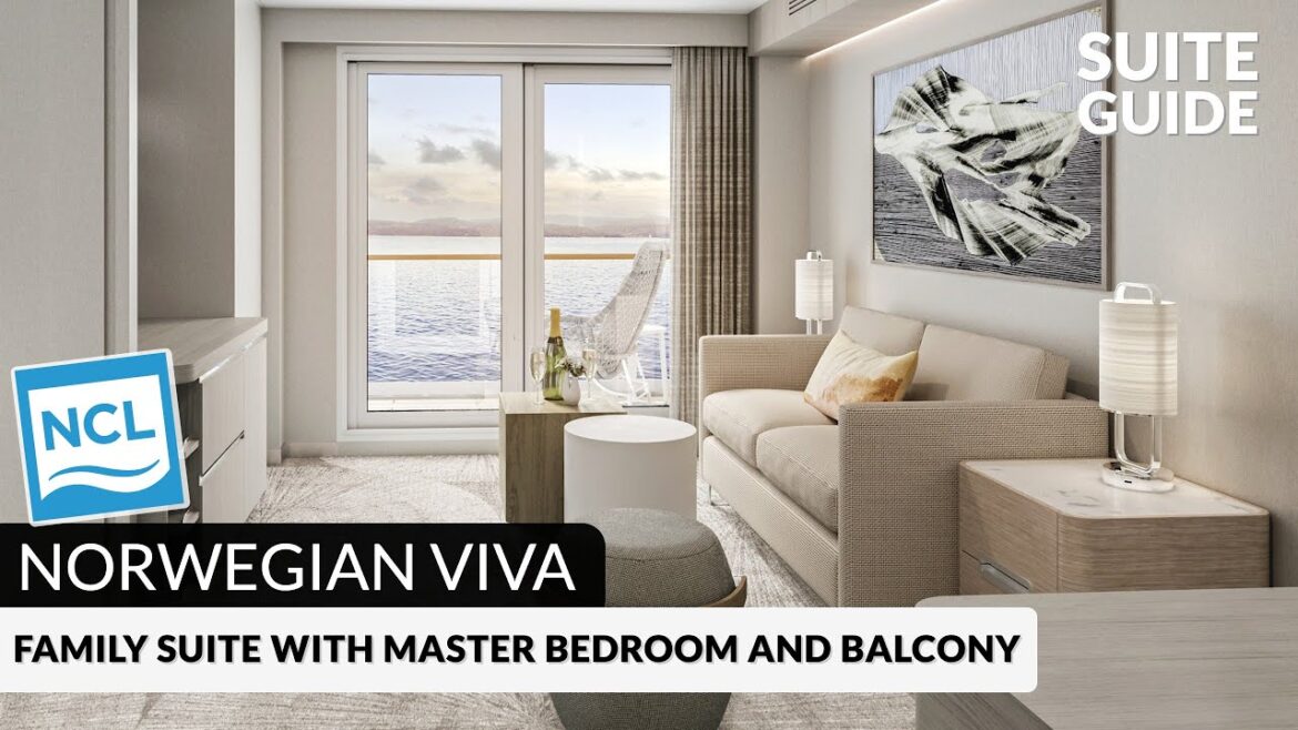 Norwegian Viva | Family Suite with Master Bedroom & Balcony Tour & Review 4K | NCL VIVA Norwegian Viva | Family Suite with Master Bedroom & Balcony Tour & Review 4K | NCL VIVA
