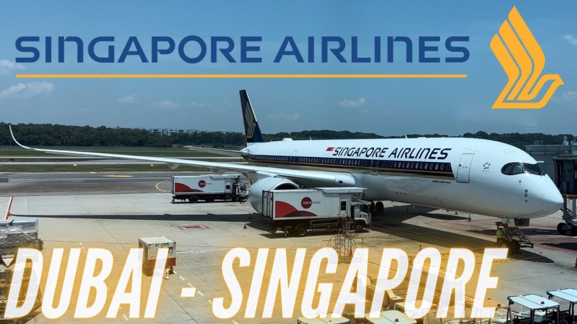 Trip Report  | Dubai - Singapore | Singapore Airlines Economy Class | Airbus A350-900