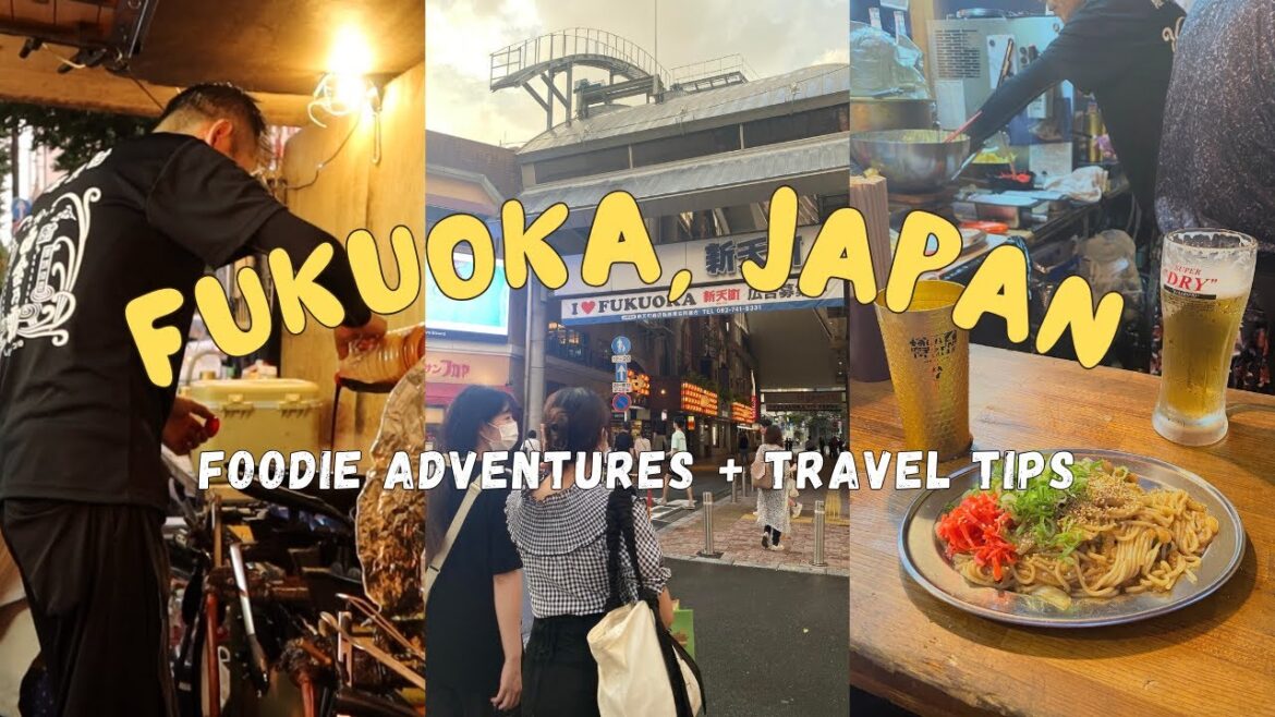 FUKUOKA VLOG (Part 3) ~ Foodie Adventures & Night Life + Travel Tips & Itinerary! FUKUOKA VLOG (Part 3) ~ Foodie Adventures & Night Life + Travel Tips & Itinerary!