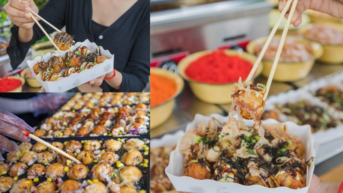 Japan cake TOKOYAKI , Street food