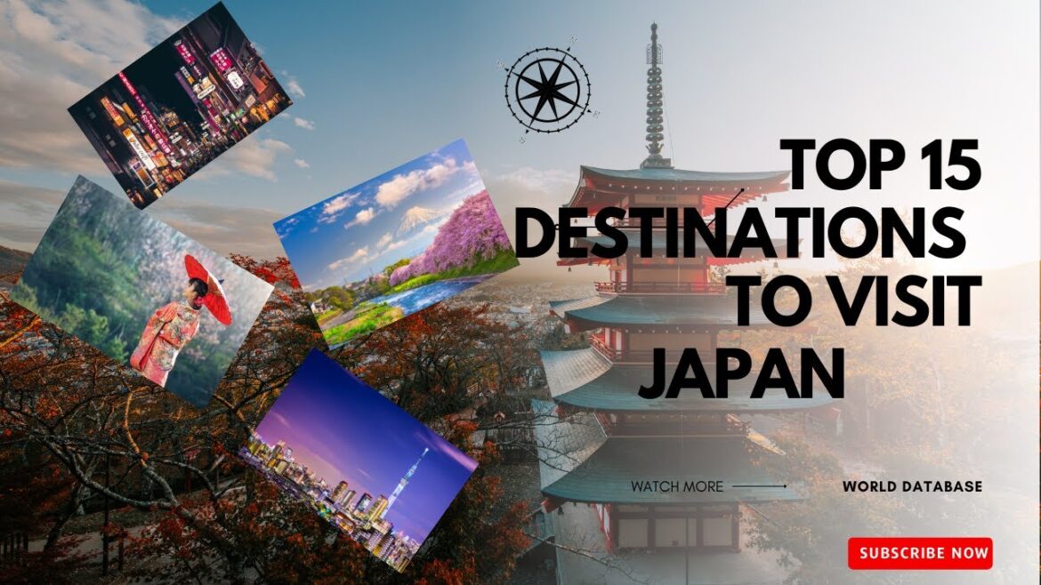 Top 15 places to visit in Japan (Discover Japan's Hidden Treasures)