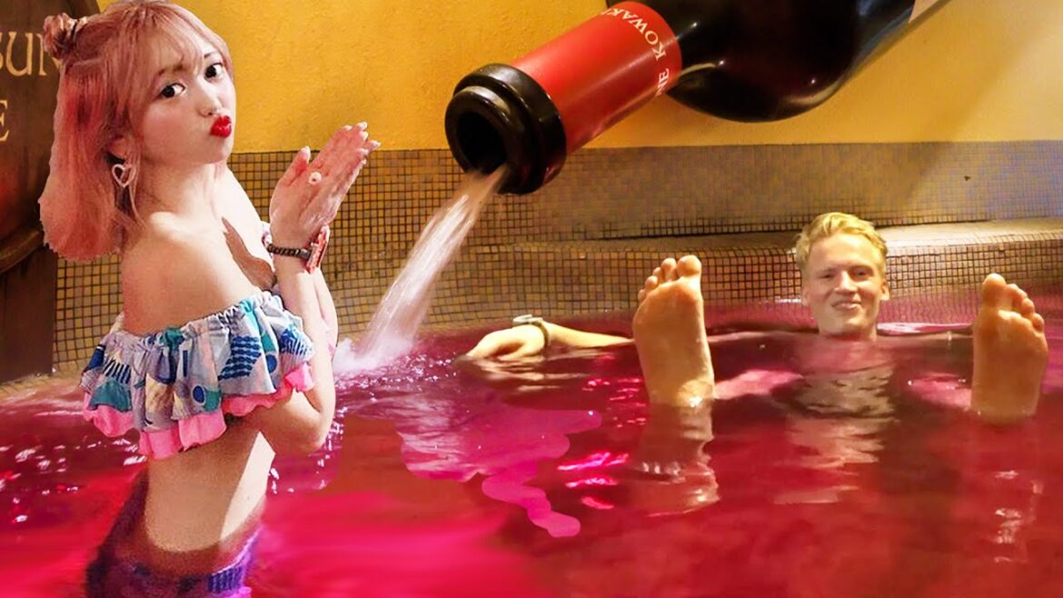 Japanese Wine Spa in Hakone, Japan Japanese Wine Spa in Hakone, Japan