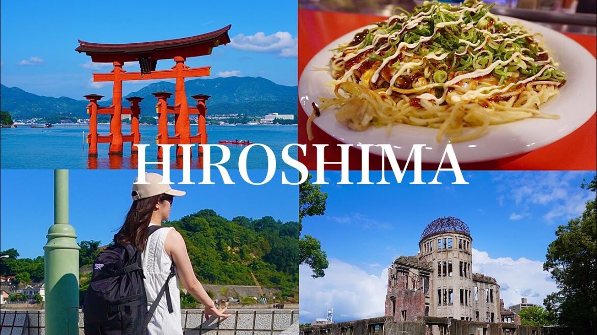 [Travel to Hiroshima in Japan] 2 days and 1 night / Traveling alone by a woman