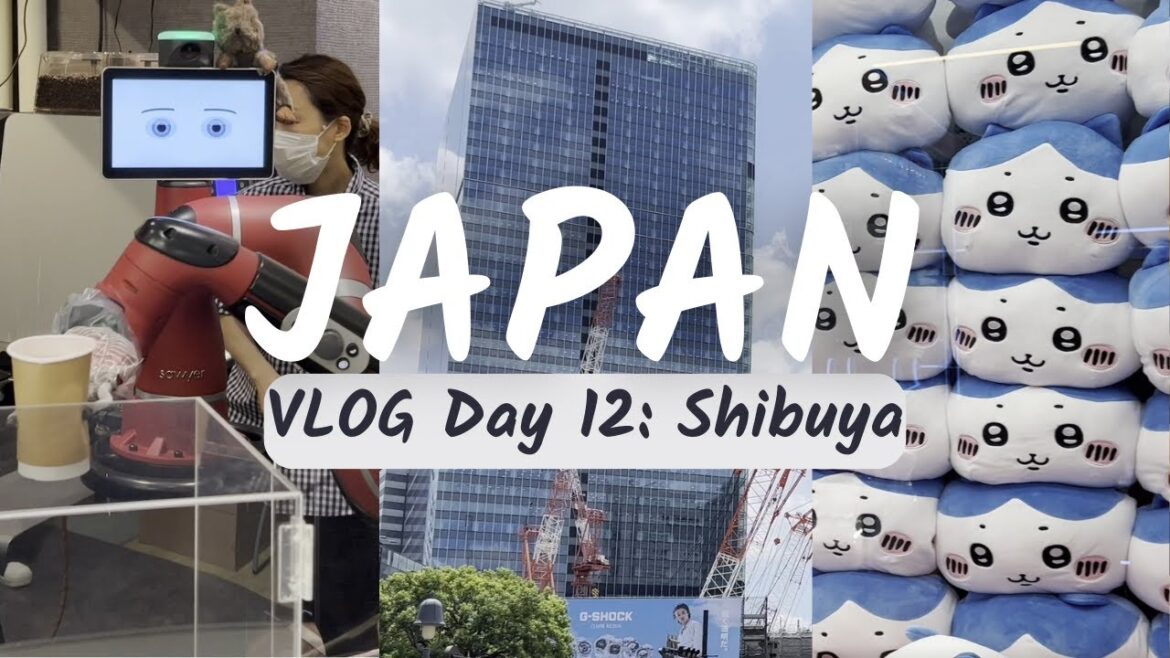Japan Vacation VLOG: Day 12 - Shibuya | Vintage Shopping | Vegan Spots | Arcades | Night Time Fun