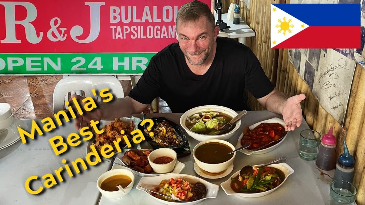 FILIPINO STREET FOOD: IS THIS MANILA'S  BEST CARINDERIA?