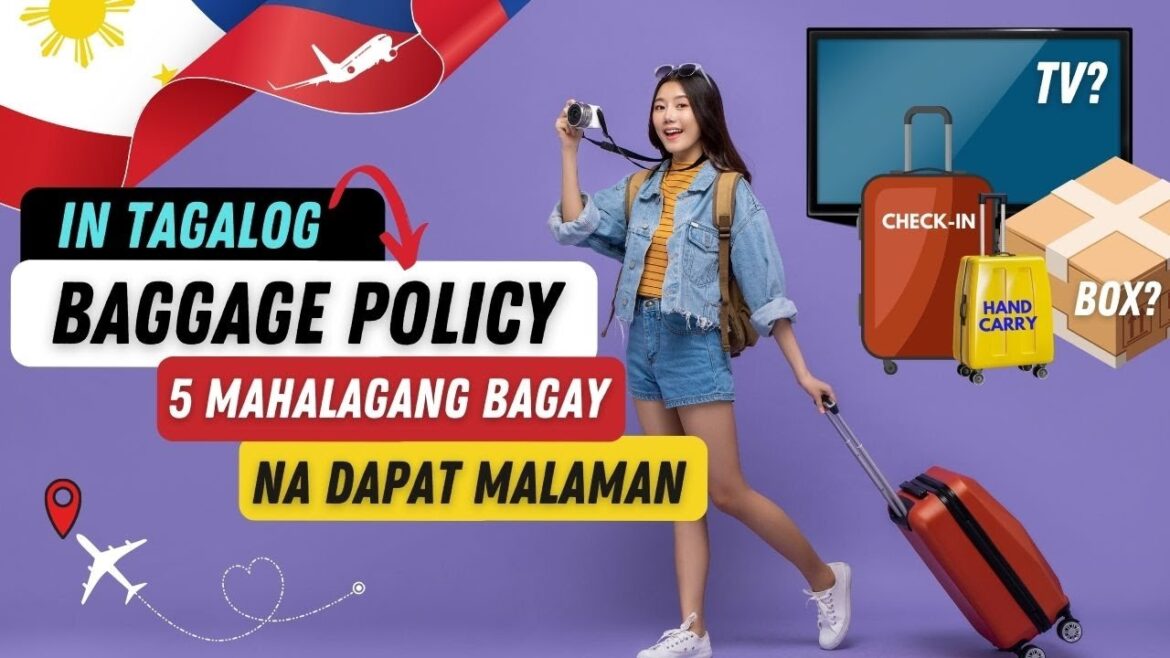 π BAGGAGE POLICY: ALL AIRLINES | 5 BAGAY NA DAPAT MALAMAN! Free Baggage, Mga Bawal na Bagay, ATBP π BAGGAGE POLICY: ALL AIRLINES | 5 BAGAY NA DAPAT MALAMAN! Free Baggage, Mga Bawal na Bagay, ATBP