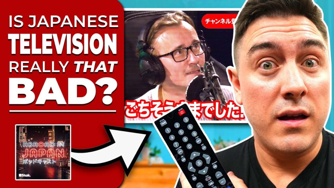 Is Japanese TV REALLY that bad? | @AbroadinJapan Podcast #15