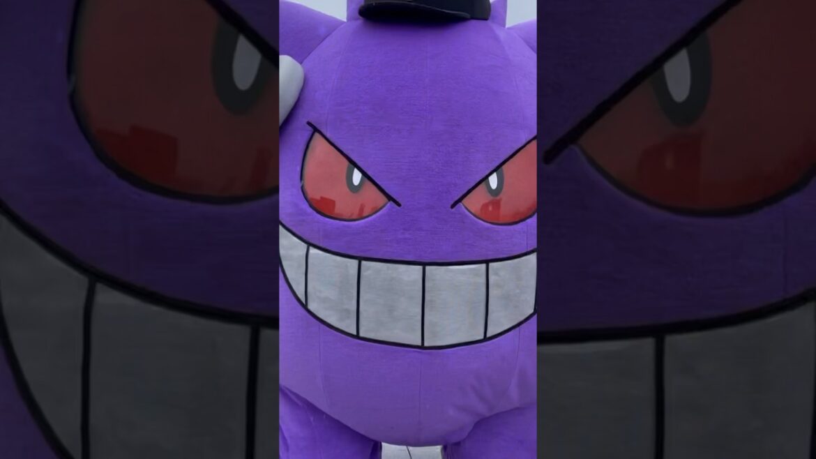 Pokémon Jumping’ Halloween Party at Universal Studios Japan #universalstadiosjapan #gengar