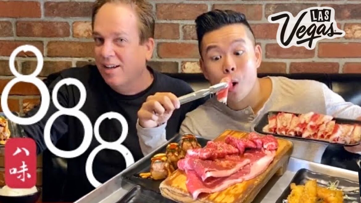 All You Can Eat KOBE BEEF Korean BBQ Las Vegas w/ DanVsWorld