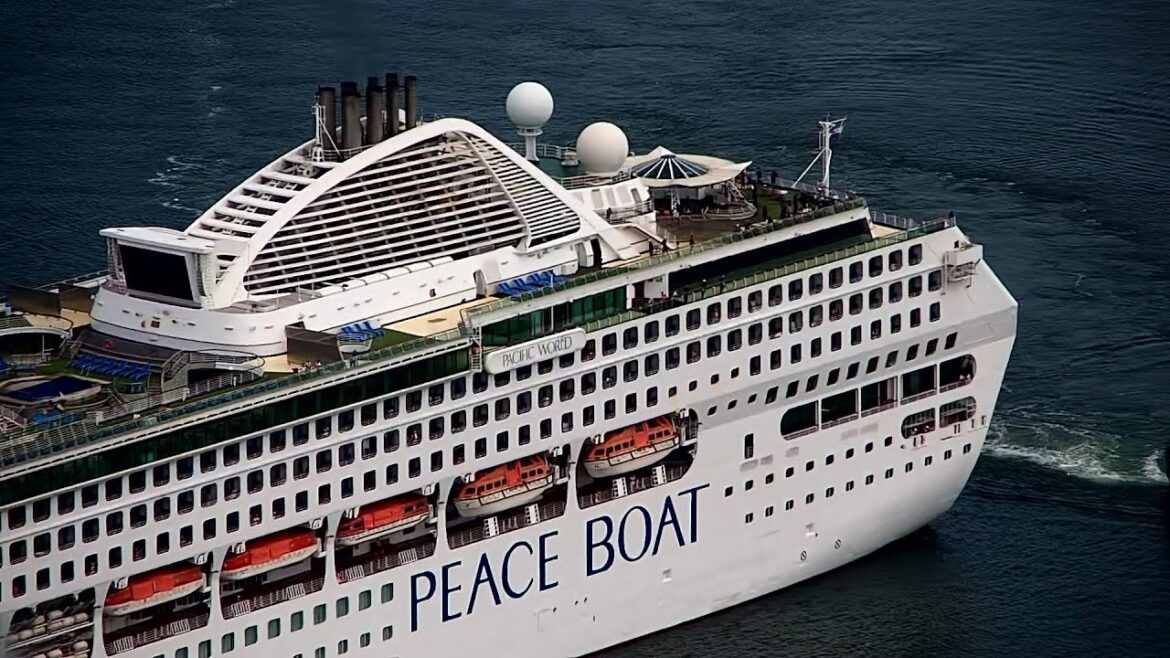Peace Boat Pacific World Departs Port Miami for the First Time Peace Boat Pacific World Departs Port Miami for the First Time