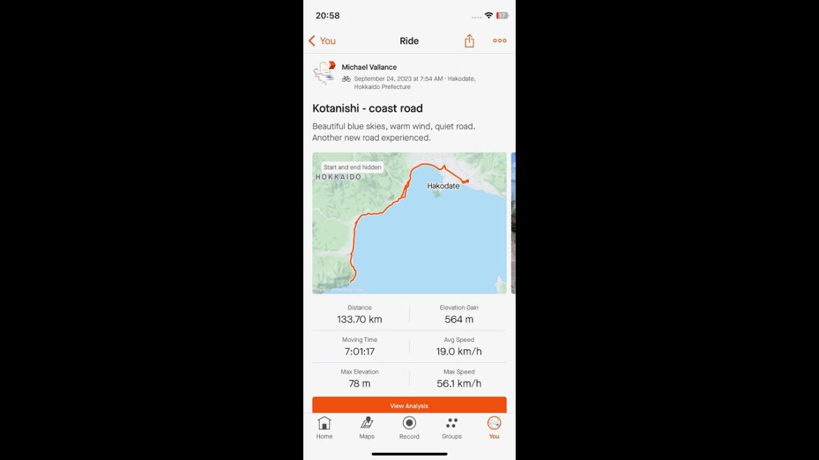 Kotanishi coast road