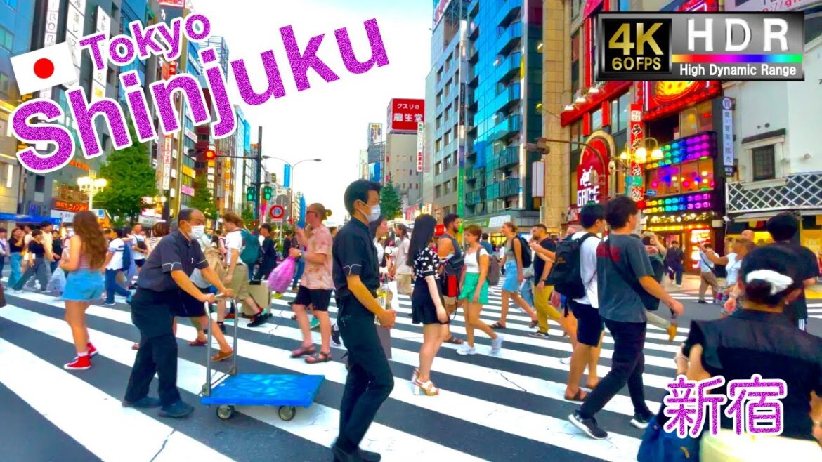 [Shinjuku Walk 4K 60fps HDR]  -Tokyo Japan- September 2023  Shinjuku tour ｜ 2023年9月 新宿観光 新宿歌舞伎町〜新宿駅
