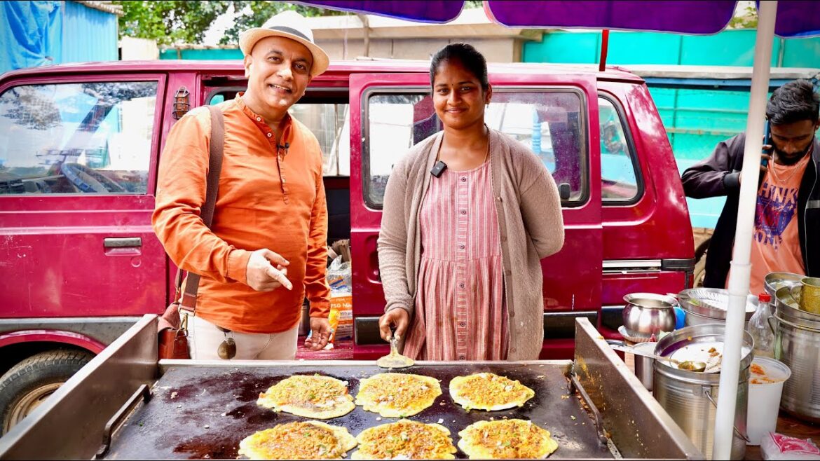 This Brave Lady Gave Up IT Job To Pursue Her Food Passion! Must Try KARI DOSA, Rs.10 Veg Dosa