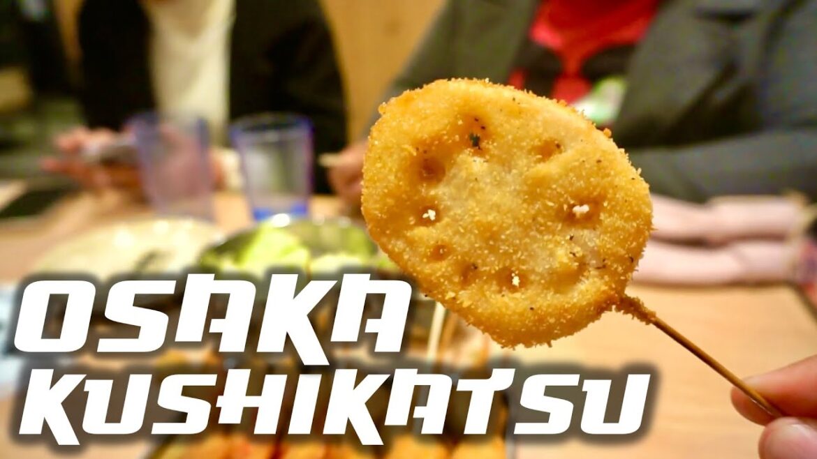 Kushikatsu, Deep Fried Goodness in Dotonbori, Osaka Food Vlog – The Daily Phil Kushikatsu, Deep Fried Goodness in Dotonbori, Osaka Food Vlog - The Daily Phil
