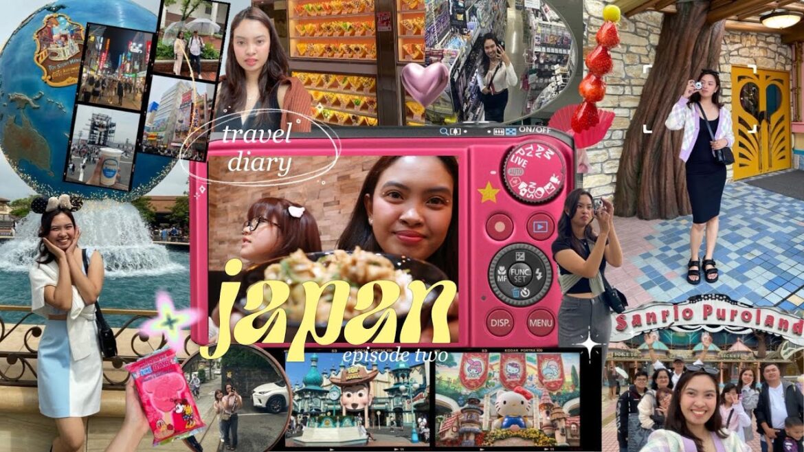 Japan Vlog ✧ Gundam in Yokohama, roam around Akihabara, and core memories in Sanrio Puroland 🎀🪄🥰