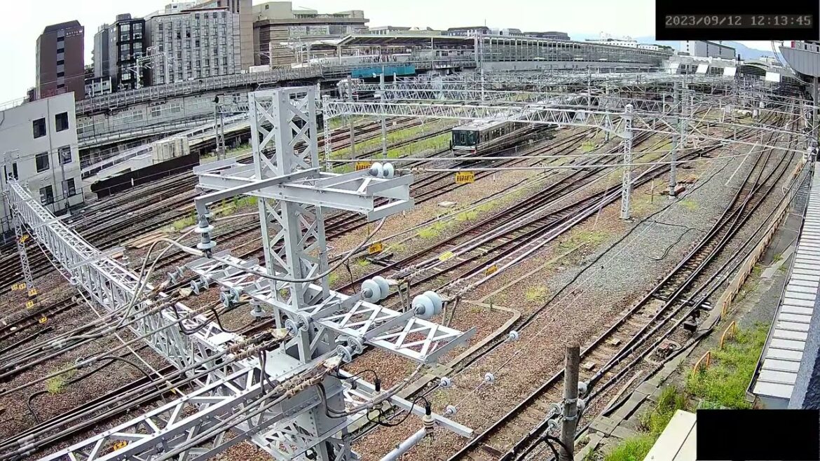 2023/09/12 12:00～ 【ARCHIVE】Kyoto Station Live Cam JR京都駅  鉄道ライブカメラ  京都ライブカメラ TrainCam