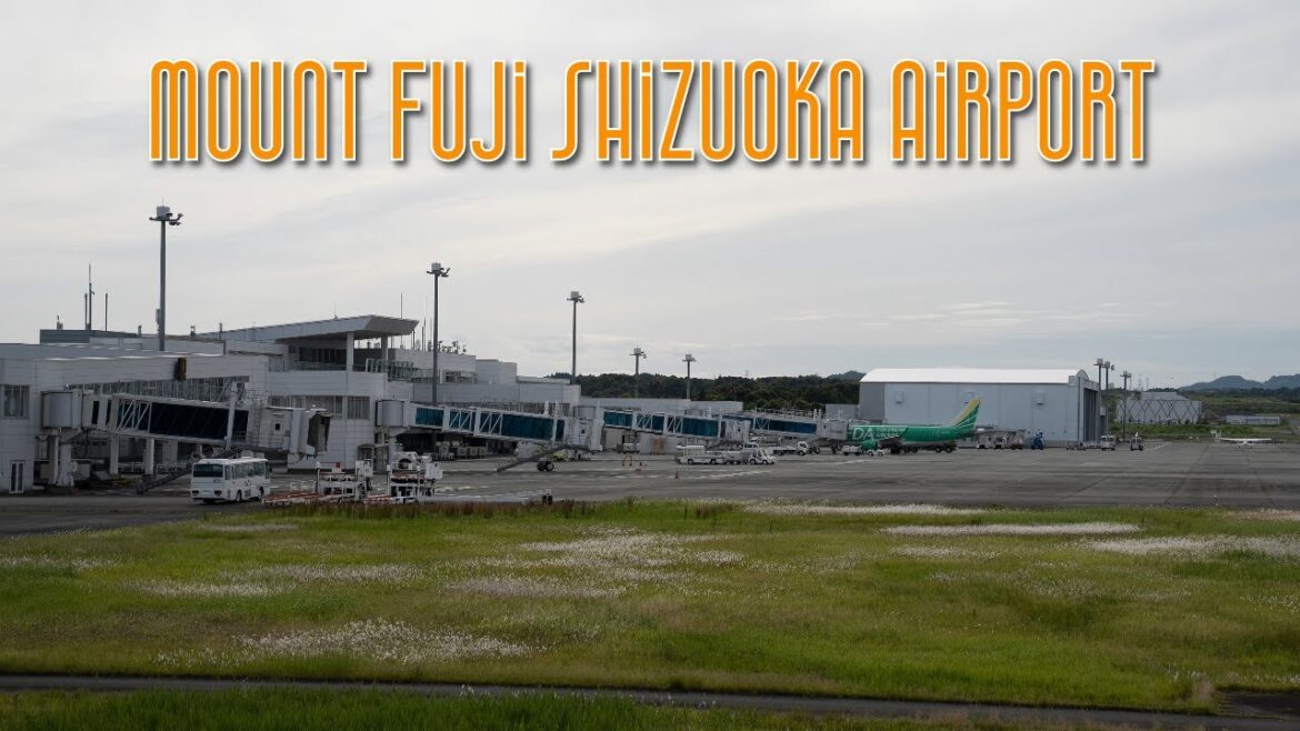 [4K Japan] Mount Fuji Shizuoka Airport (FSZ)